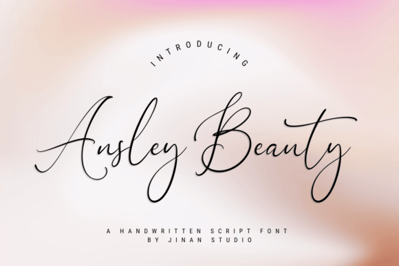 Ansley Beauty: The Handwritten Typeface That Elevates Campaign Visuals
