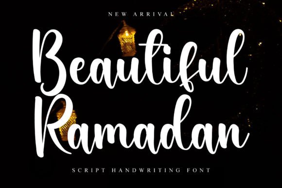 Beautiful Ramadan: A Stylish Handwritten Typeface for Modern Branding