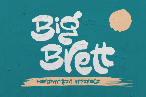 Big Brett: A Playful Handwritten Font for Creative Makers