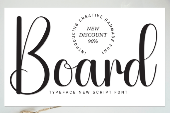 Board: The Handwritten Typeface for Scroll-Stopping Visuals