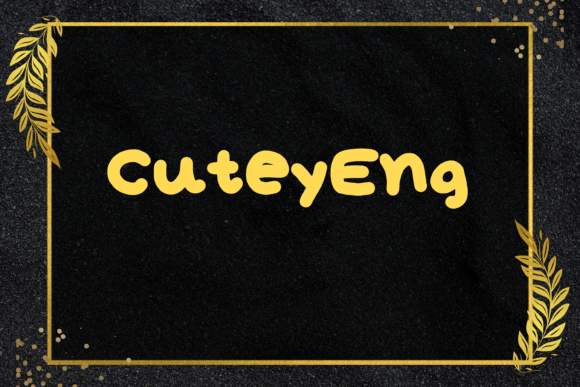 Cutey Eng: The Handwritten Font That Elevates Small Business Branding
