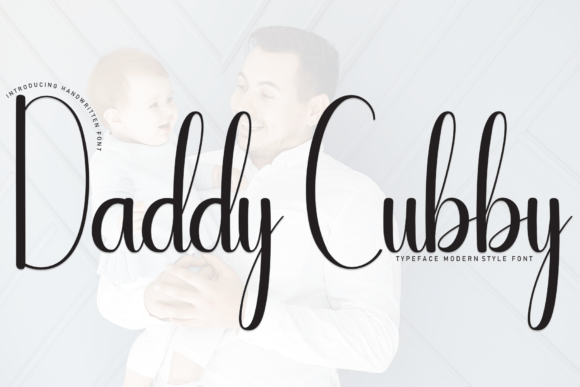 Daddy Cubby: A Handwritten Typeface for Warm Brand Identities