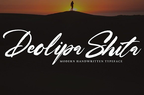 Deolipa Shita: A Timeless Handwritten Typeface for Creative Makers