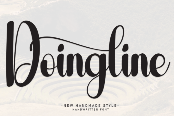 Doingline: The Sweet Handwritten Font for Crafters and Sellers