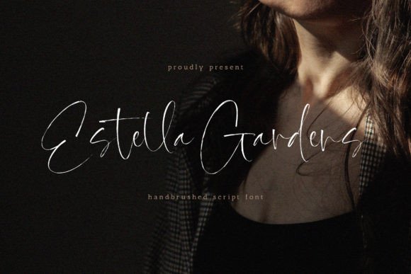 Estella Gardens: A Hand-Brush Script for Editorial Elegance