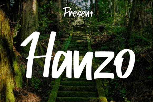 Hanzo Typeface: Elevating Brand Identity with Handwritten Elegance