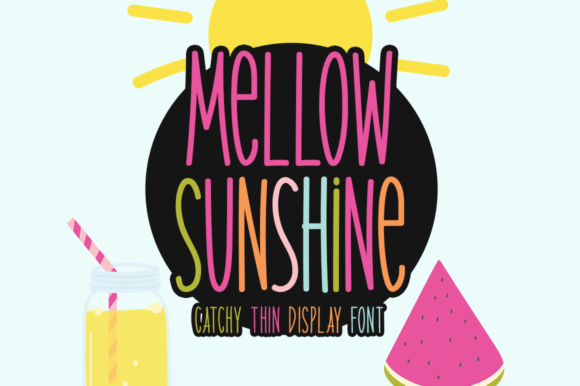 Mellow Sunshine: A Quirky Handwritten Typeface for Modern Web Design
