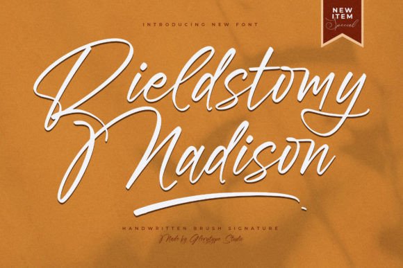 Rieldstomy Madison: The Elegant Handwritten Typeface for Modern Web Design