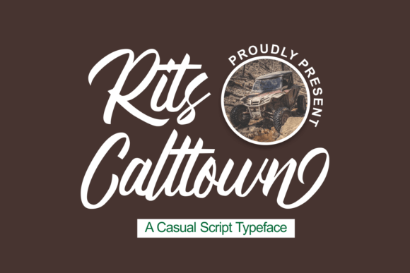 Rits Calltown: The Handwritten Typeface That Elevates Your Craft Brand