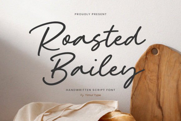 Roasted Bailey: A Designer’s Take on Modern Script Typography