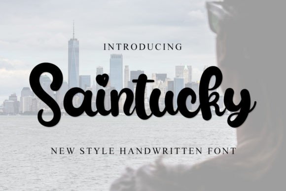 Saintucky: A Stunning Script Font for Elegant Branding