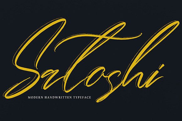 Satoshi: The Elegant Script Typeface for Modern Editorial Design