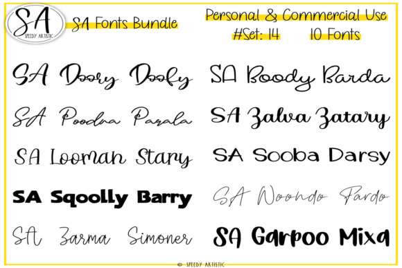 Script and Handwritten Bundle 14: A Typeface Review for Brand Consistency