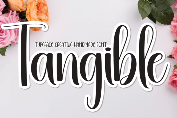 Tangible: A Handwritten Font for Warm Editorial Design