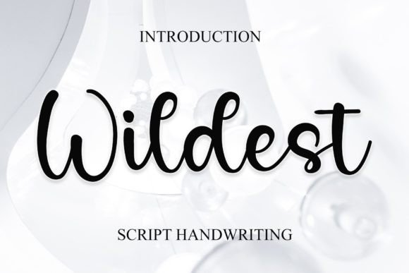 Wildest: The Sweet Handwritten Script Font for Editorial Design