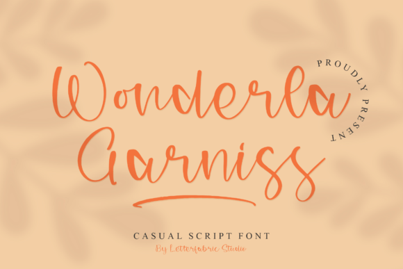 Wonderla Garniss: A Luxury Handwritten Typeface for Modern Web Design
